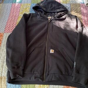 Carhartt rain defender lined sweatshirt.  XXL